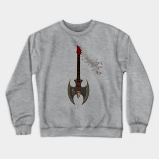 Awesome fantasy guitar, steampunk Crewneck Sweatshirt